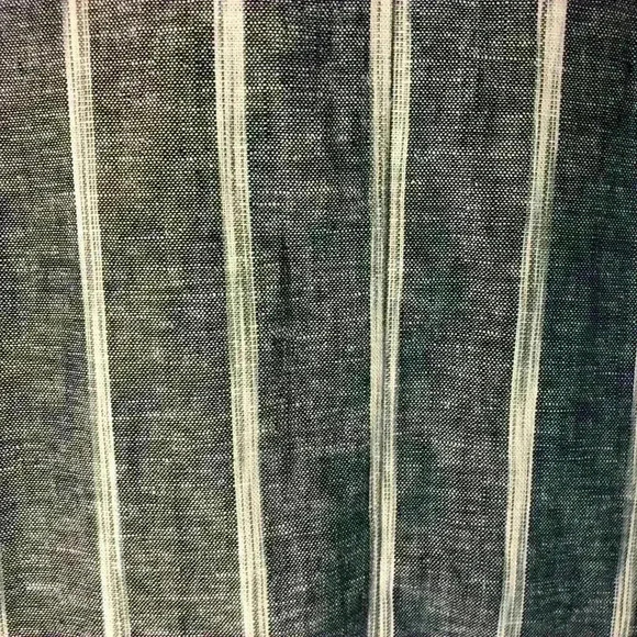 Drew linen blend denim blue and white jacket sz XS NWT - Picture 7 of 9